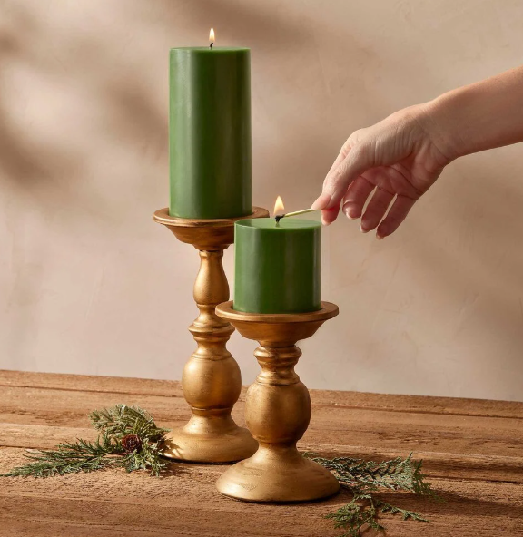 FRASIER FIR 3''X 6'' PILLAR CANDLE LARGE