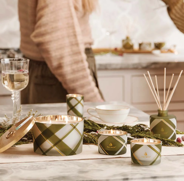 FRASIER FIR FROSTED PLAID PETTITE DIFFUSER 4.0 oz
