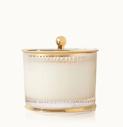 Frasier Fir Gilded Frosted Wood Grain Candle 9 oz