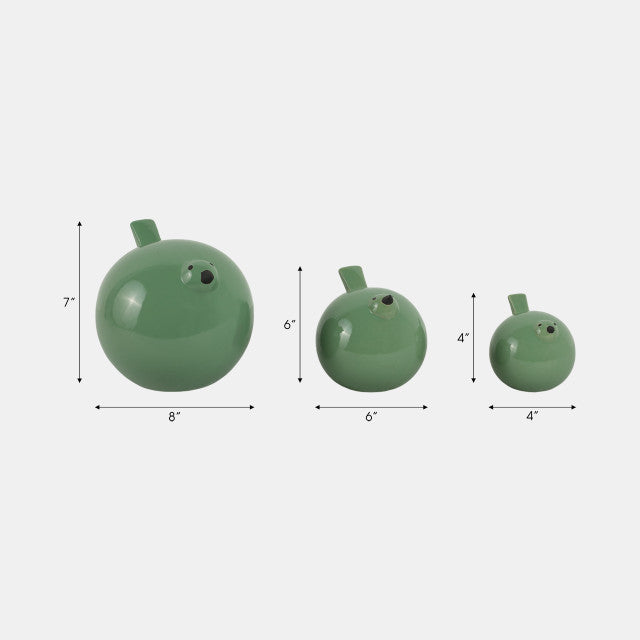6'' MEDIUM BIRD DARK SAGE GREEN