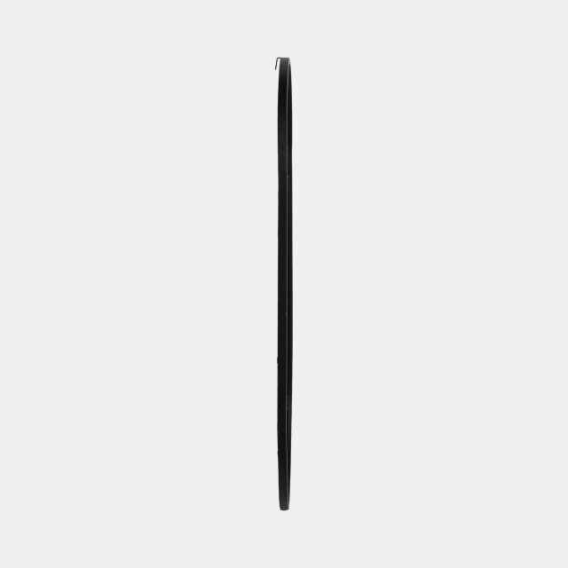METAL 20'' X 40'' CAPSULE MIRROR BLACK