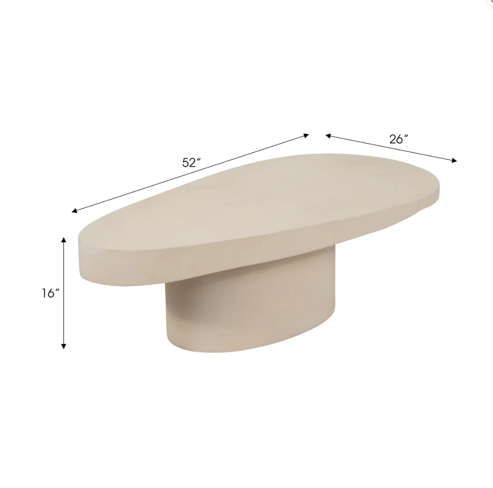 WOOD MINIMALIST COFFEE TABLE