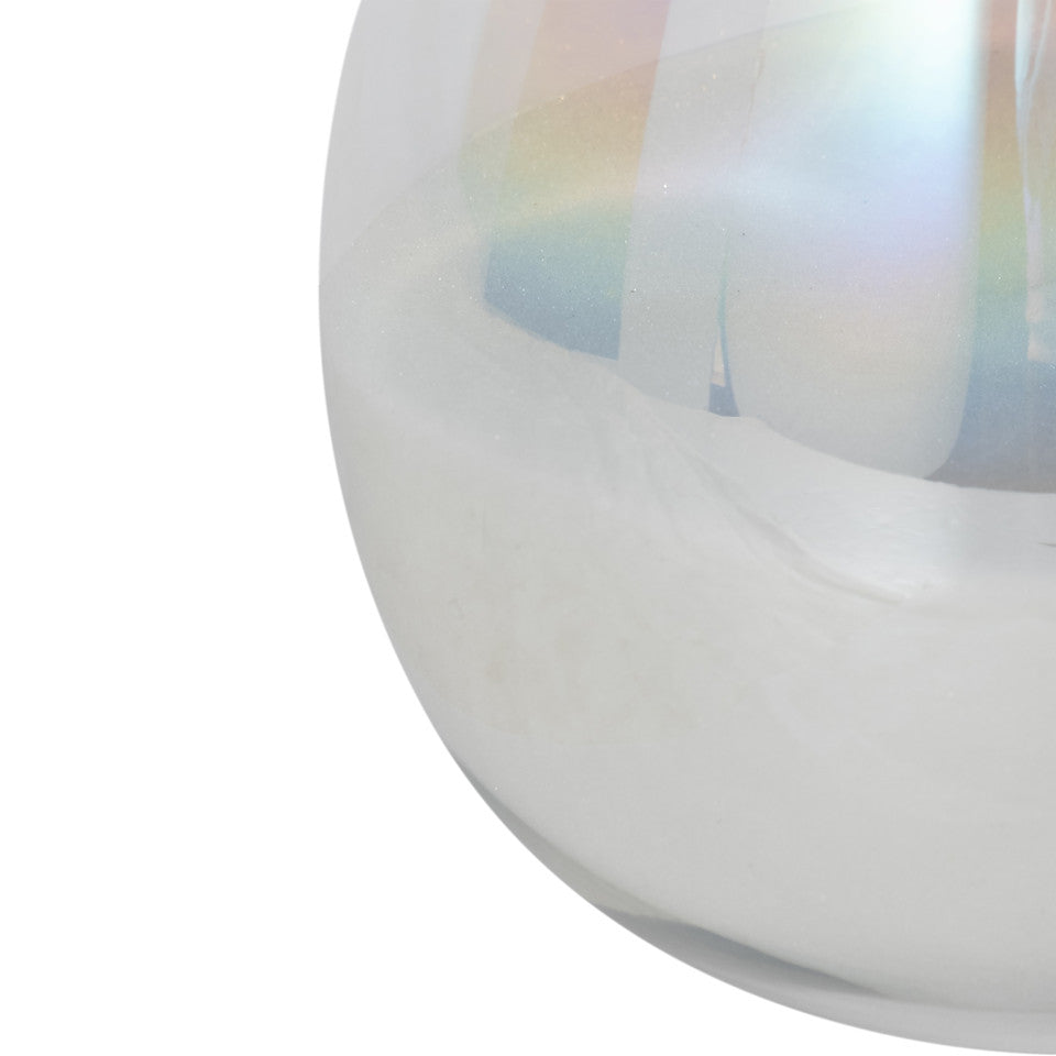 20" CASSANDRA SMALL IRRIDESCENT HOURGLASS