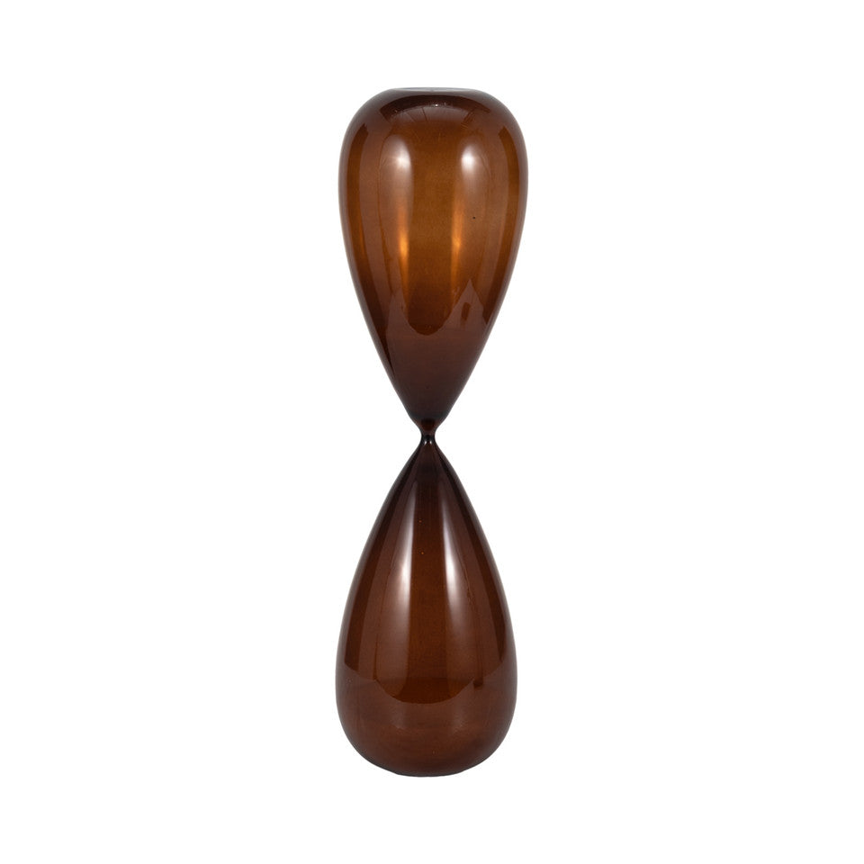 23" DARBY LARGE BROWN HOURGLASS