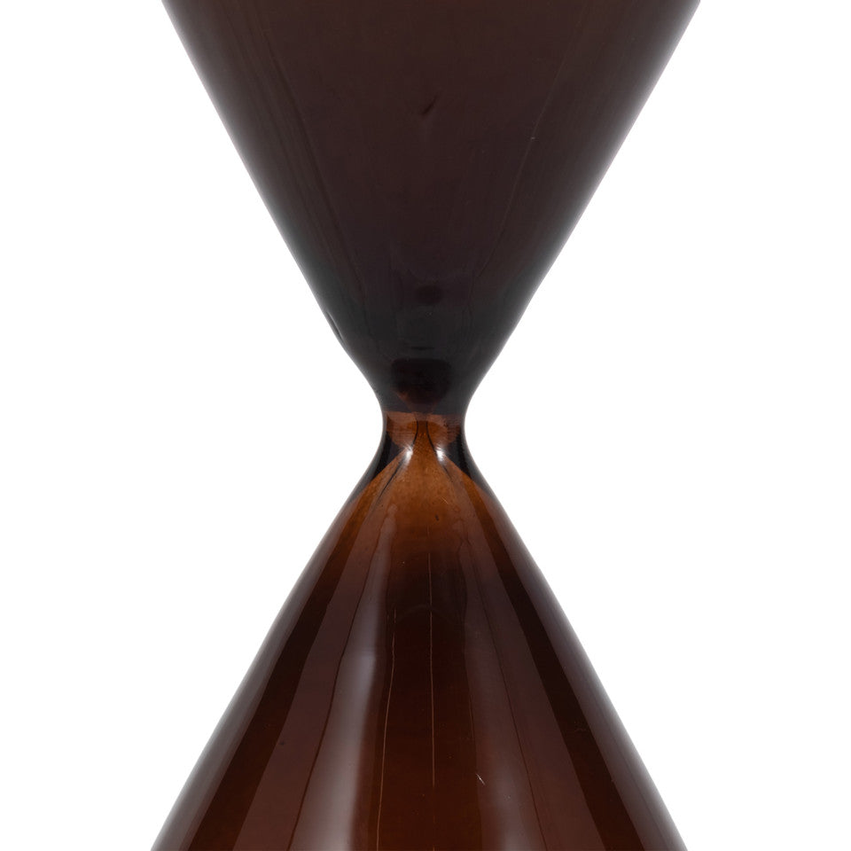 23" DARBY LARGE BROWN HOURGLASS