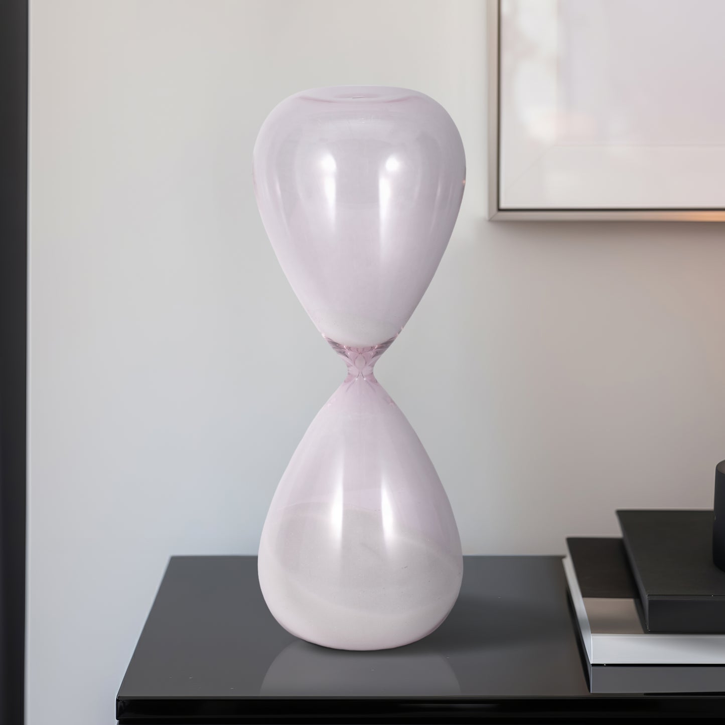 14" HAYLEY LARGE PINK HOURGLASS