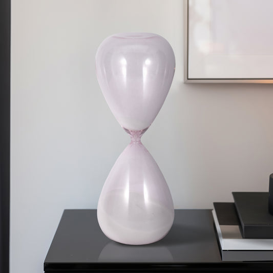 14" HAYLEY LARGE PINK HOURGLASS