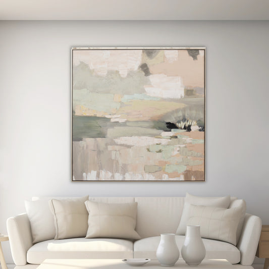 40'' X 40'' HARMONY HAND PAINTED WALL ART