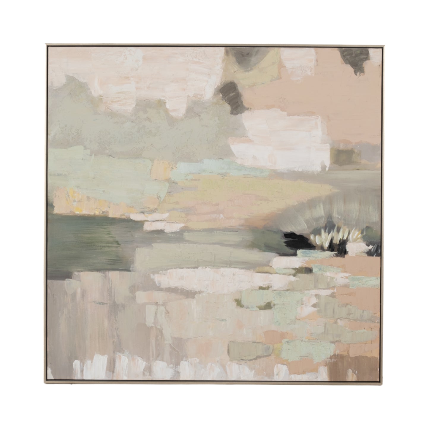 40'' X 40'' HARMONY HAND PAINTED WALL ART