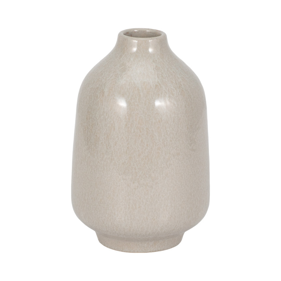 9" GARGAIN DECANTER VASE GRAY