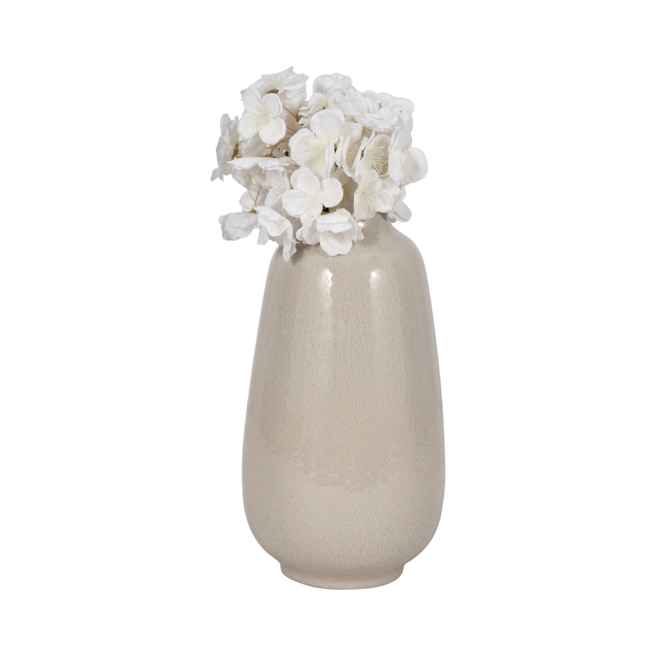 11" GARGAIN URN VASE GRAY