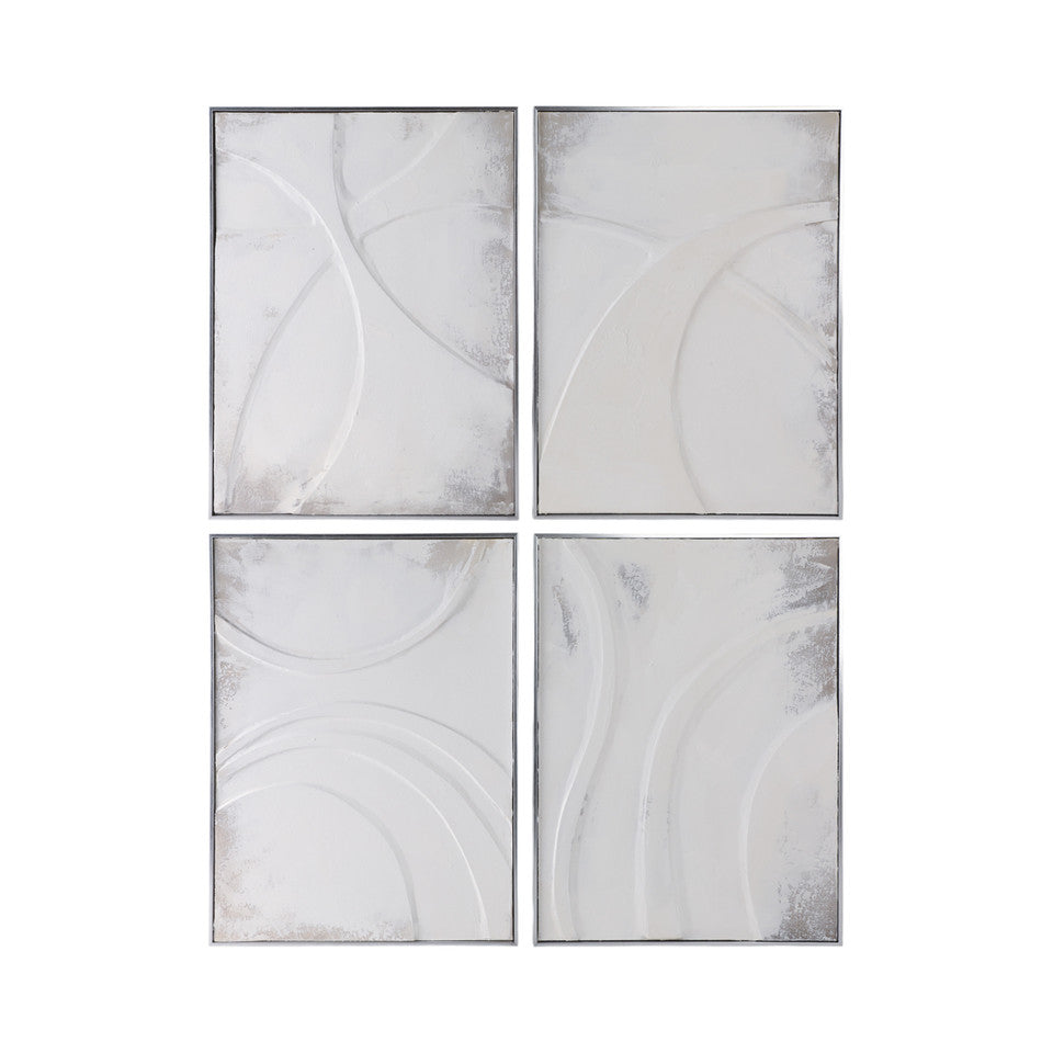 SET OF 4 24'' X 32'' BONDI HANDPAINTED WALL ART