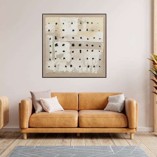 40'' X 40'' CHALFONT HANDPAINTED WALL ART