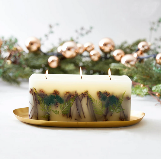 BRICK BOTANICAL CANDLE - FOREST