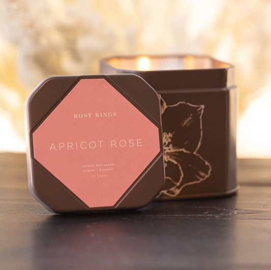 APRICOT ROSE SIGNATURE TIN