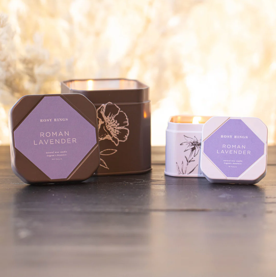 ROMAN LAVENDER TRAVEL TIN