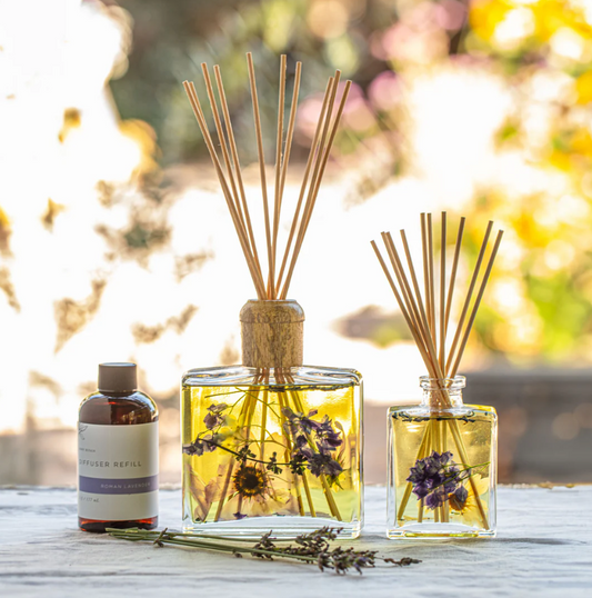 BOTANICAL REED DIFFUSER-ROMAN LAVENDER 4 OZ