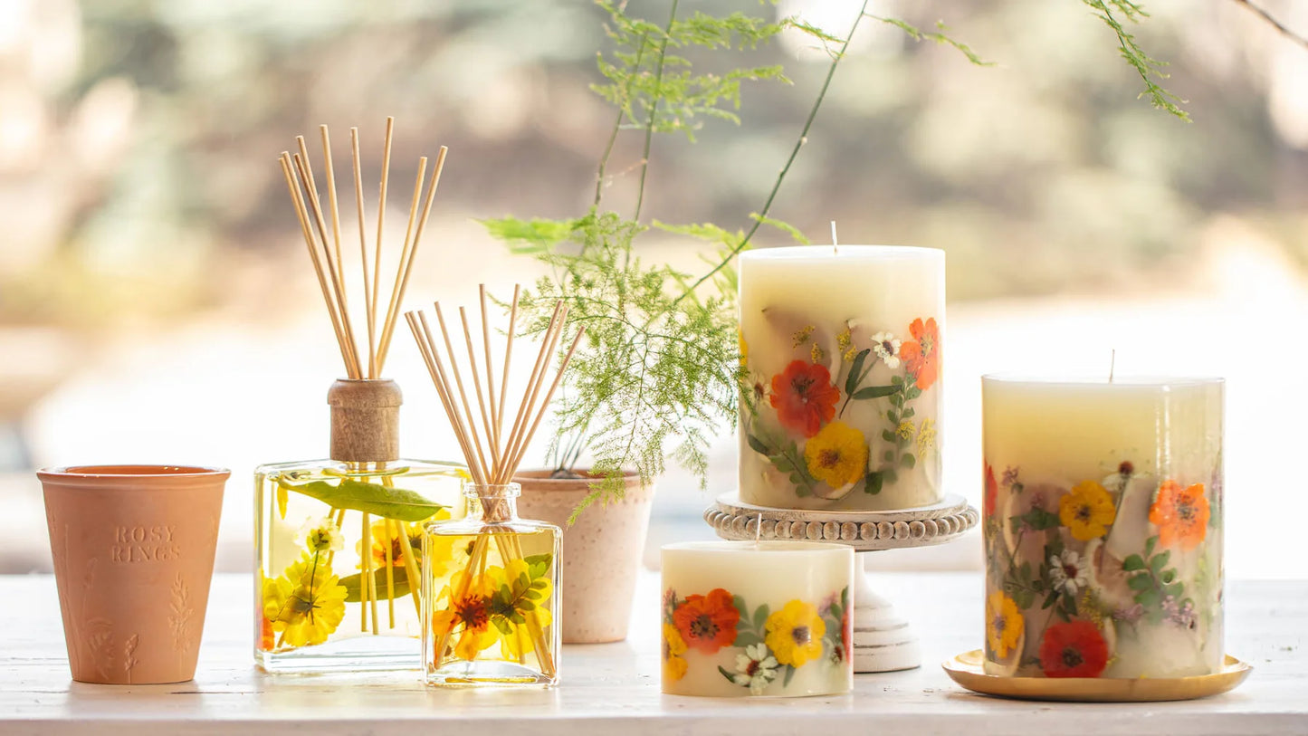 4OZ BOTANICAL REED DIFFUSER-PEANY & POMELO