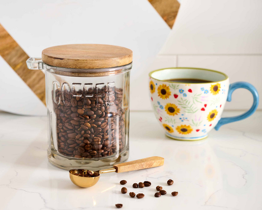 COFFEE GLASS CANISTER