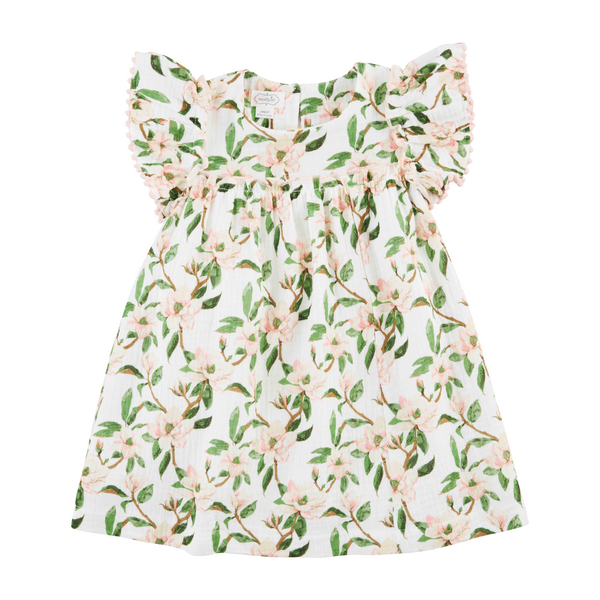 MAGNOLIA POMPOM DRESS