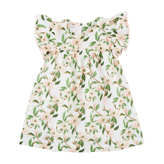 MAGNOLIA POMPOM DRESS