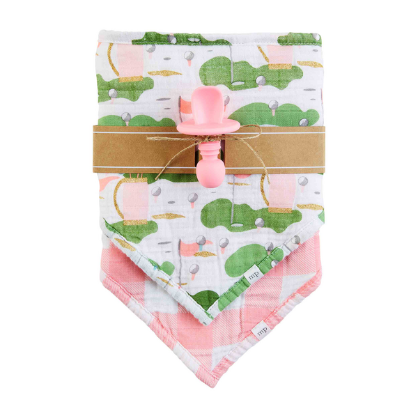 GOLF BIB & SPOON SET