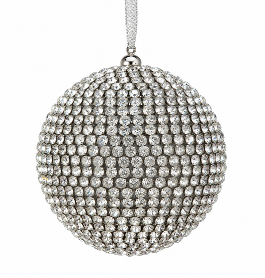 5'' DIAMOND BALL ORNAMENT