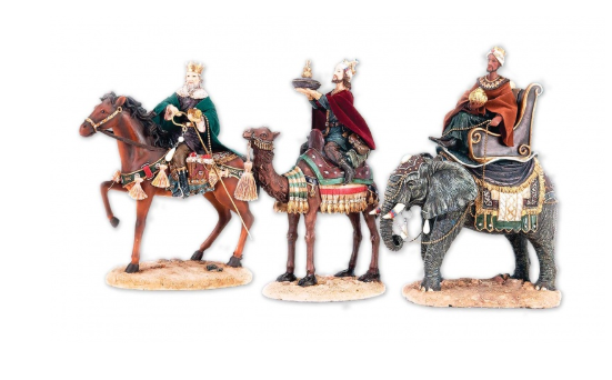 SET TRES REYES MAGOS 12''