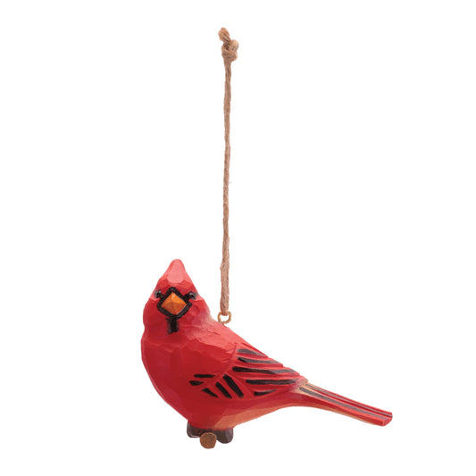 CARDINAL ORNAMENT 2.5"H