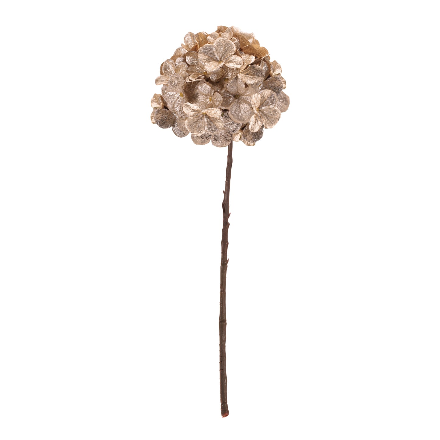 GOLD HYDRANGEA STEM 22"H