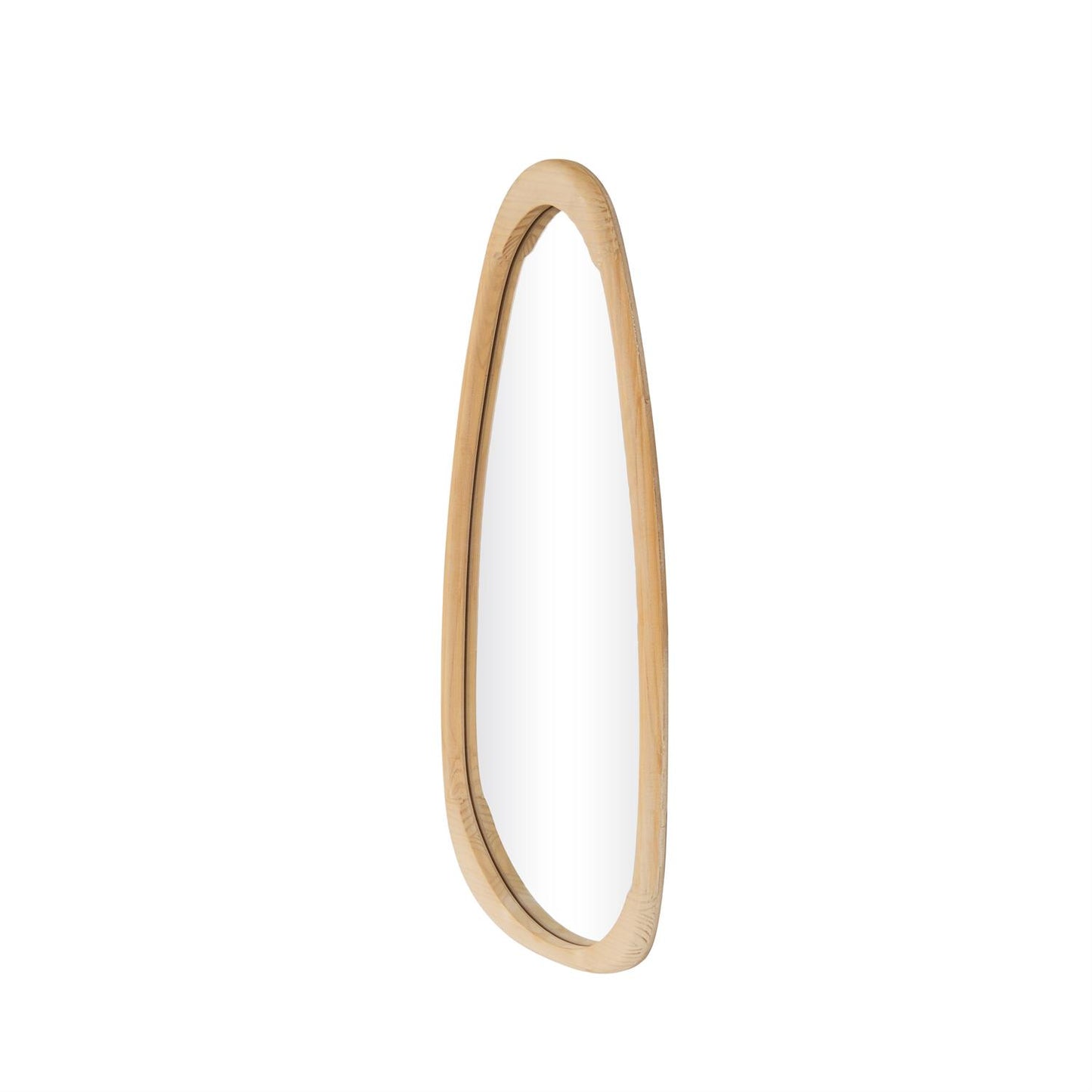 WOOD WALL MIRROR 19" x 42"