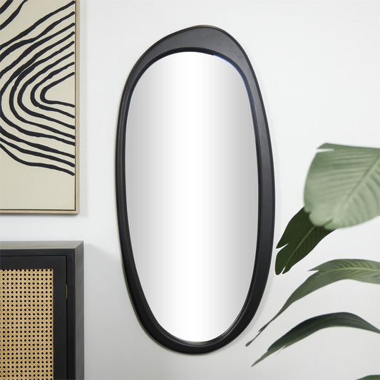 WOOD WALL MIRROR 24'' x 51"H