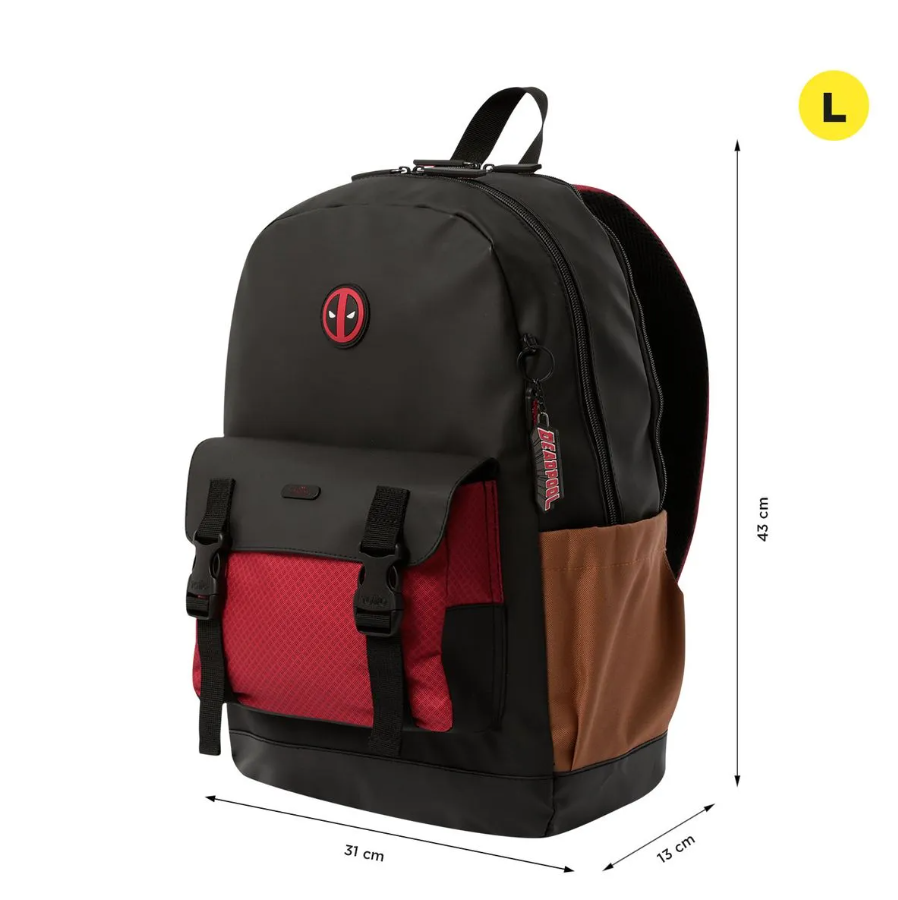 MOCHILA DEAD POOL L