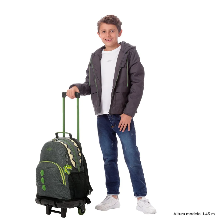 MOCHILA RUEDAS BOMPER DINOLAND L