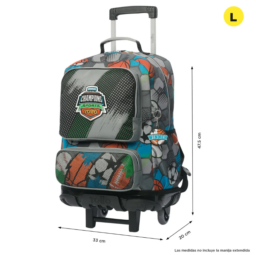 MOCHILA RUEDAS MULTISPORT L