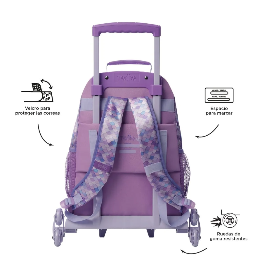 MOCHILA 3 RUEDAS BOMPER SIRENY L