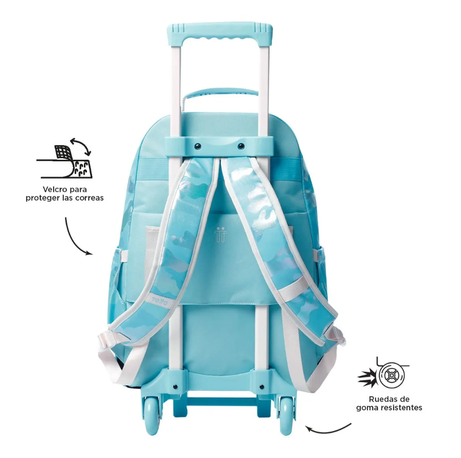 MOCHILA RUEDAS BOMPER MAJESTIC L