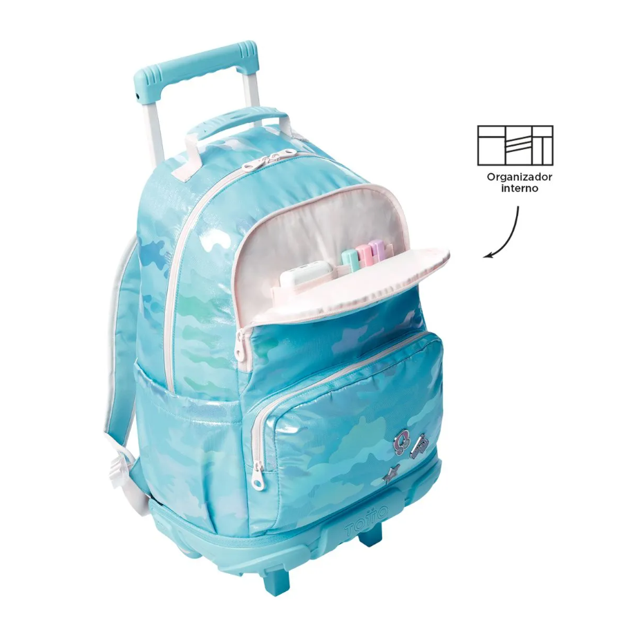 MOCHILA RUEDAS BOMPER MAJESTIC L