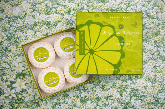 PROVENCE SANTÉ GIFT BOX 4 BAR 2.7 OZ-BERGAMOT