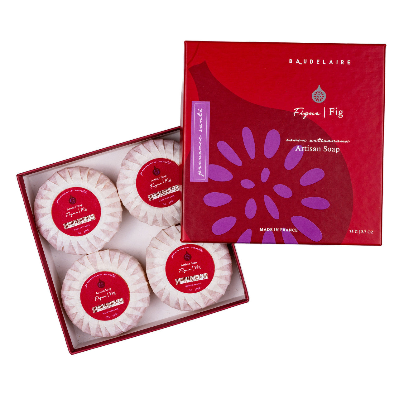 PROVENCE SANTÉ GIFT BOX 4 BAR 2.7OZ-FIG