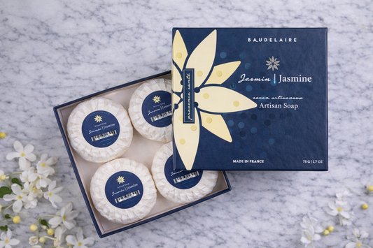 PROVENCE SANTÉ GIFT BOX 4 BAR 2.7 OZ-JASMINE