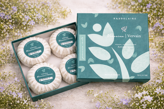 PROVENCE SANTÉ GIFT BOX 4 BAR 2.7 OZ-VERVAIN