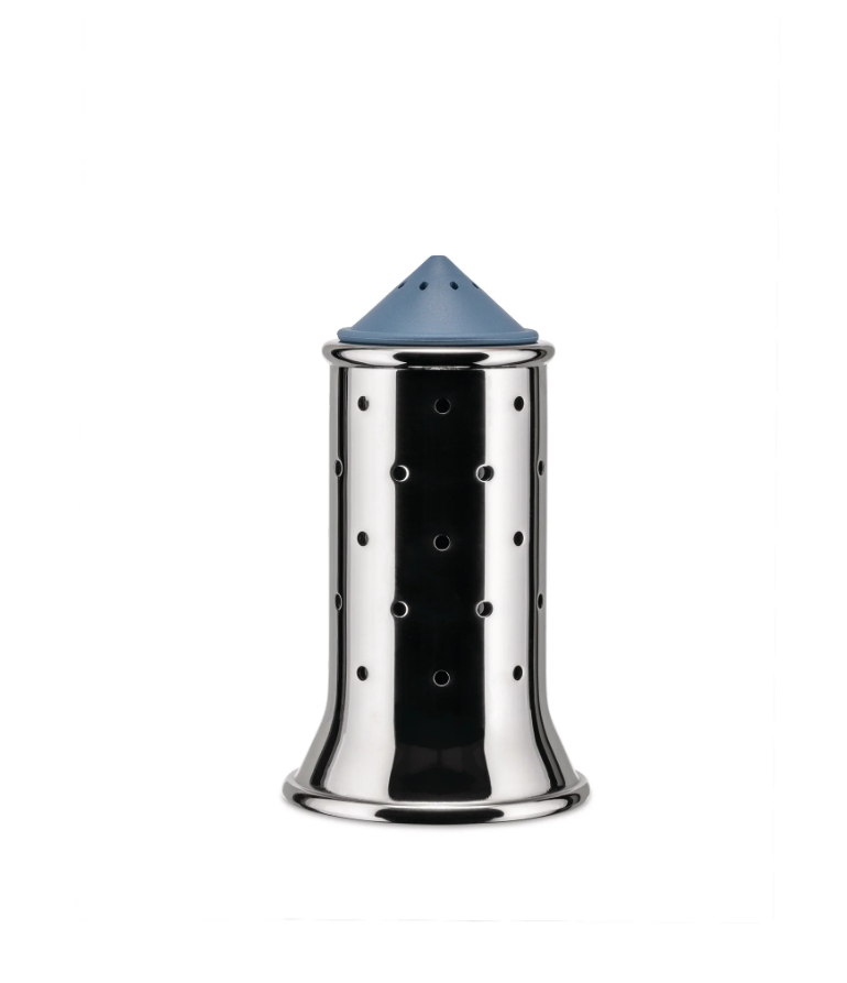 Alessi Salt Castor- Light Blue
