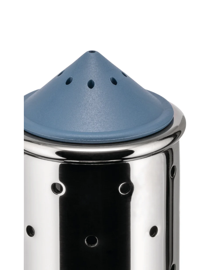Alessi Salt Castor- Light Blue