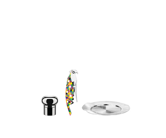 Alessi Wine Gift Parrot Set