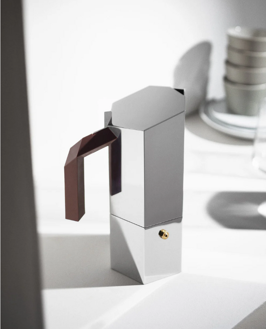Alessi Menhir Expresso Coffee Maker by Michael Anastassiades- 6 cups