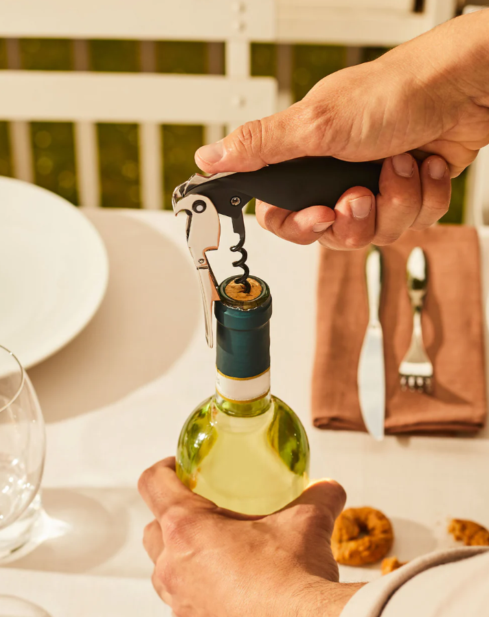 Alessi Parrot Corkscrew- Light Blue