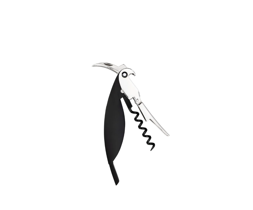 Alessi Parrot Corkscrew- Black
