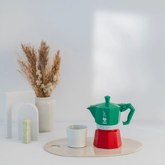 BIALETTI MOKA EXCLUSIVE 3 CUP GREEN