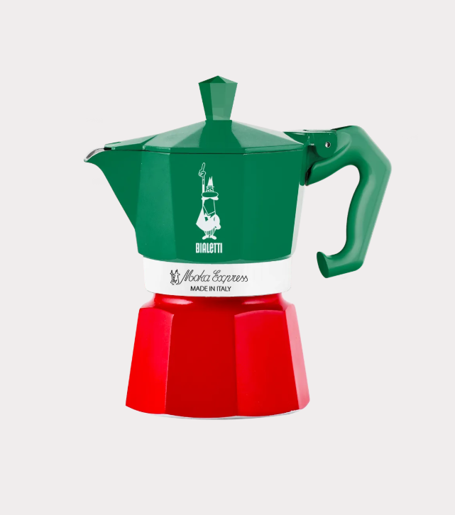 BIALETTI MOKA EXCLUSIVE 3 CUP GREEN